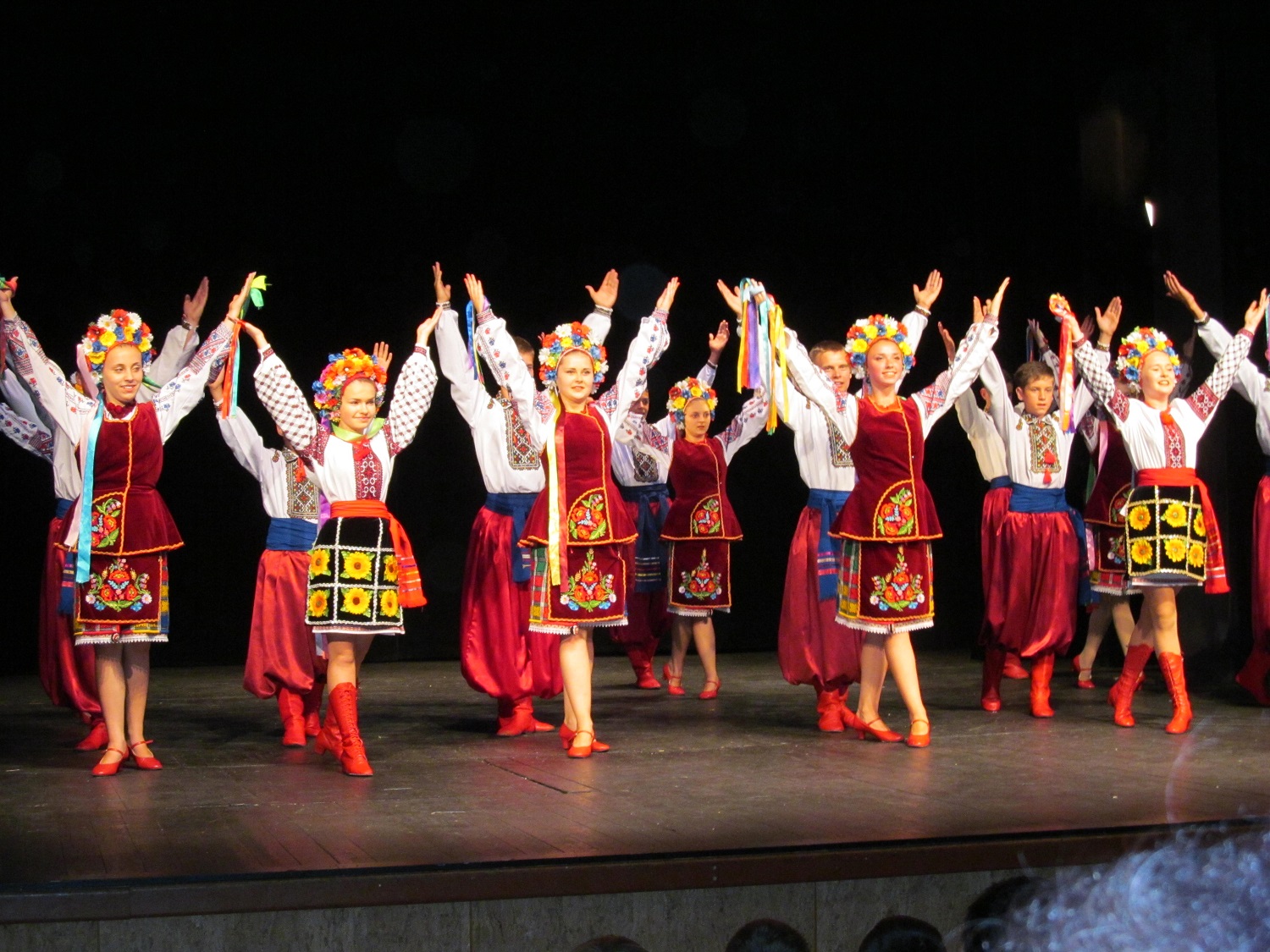 На Пряшівщині виступив танцювальний колектив „Верховинка” із Дрогобича (ФОТО