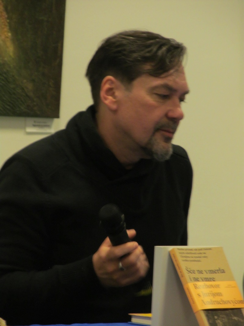 Андрухович у Пряшеві презентував книжку польського журналіста про себе і Майдан (ФОТО)