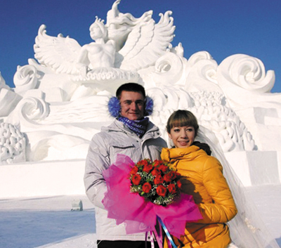 Ужгородець одружився на центральній площі китайського Харбіна,