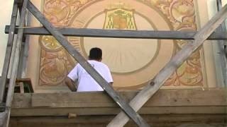 Реставрація єдиного в Ужгороді сонячного годинника завершується (ВІДЕО)