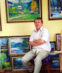 Юрій Сяркевич вчився малювати на… стінах рідної хати
