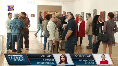 У Хустській галереї відкрили спільну виставку двох львівських художників (ВІДЕО)