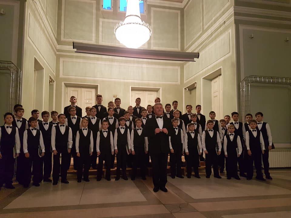 Ювілейне концертне турне хору хлопчиків та юнаків Мукачівської хорової школи розпочалося в Києві (ФОТО)