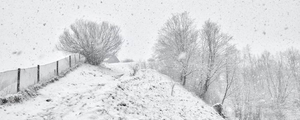 ФОТОФАКТ. На Рахівщині сьогодні, 30 березня випав сніг 