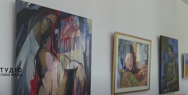 "Війну очима художників" показали в Хусті (ВІДЕО)