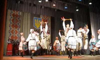 Закарпатський народний хор виступив до Дня Незалежності України в Краматорську (ВІДЕО)