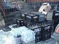 У магазині на Ужгородщині податківці вилучили 806 пляшок фальсифікованої горілки 