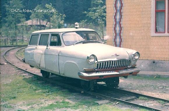 У 70-х роках на Закарпатті їздили рейкові автомобілі-гібриди (ФОТО)