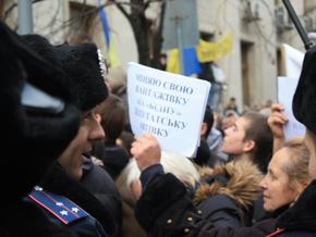 Міліція порушила справу проти підприємців, які протестують на Майдані