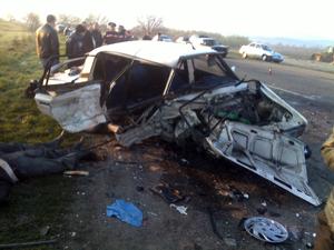 На закарпатській Тячівщині в ДТП загинуло три людини (ФОТО)