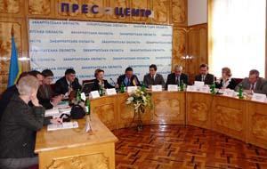 В Ужгороді засідала робоча група Національного конвенту України щодо ЄС