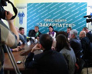 У прес-центрі «Закарпаття» радилися, як повернути історичне обличчя Ужгорода (ФОТО)