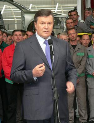 Янукович відвідав Закарпаття (ФОТОРЕПОРТАЖ)