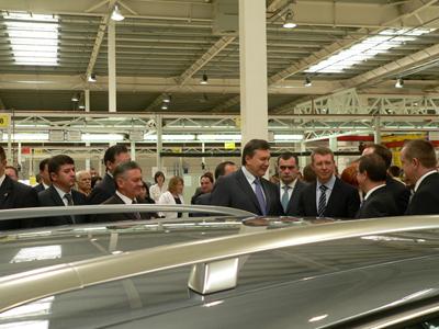 Після візиту Януковича на "Єврокарі" на 4,6% скоротилося виробництво