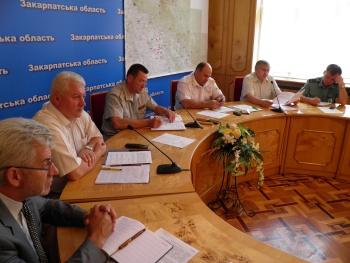 В Ужгороді відбулося засідання оперативного штабу з координації заходів з пожежної небезпеки (ФОТО)