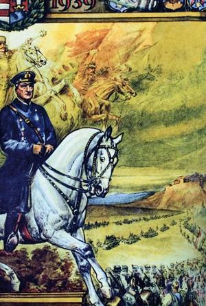 Мадярська навала. Угорська ілюстрація завоювання Карпатської України в березні 1939 року