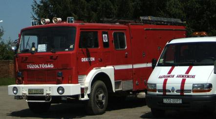 Закарпаття: Дерценська церковна добровільна пожежна команда відсвяткувала новосілля (ФОТО)