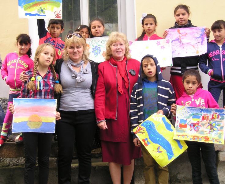 В Ужгороді товариство «Романі яг» провело благодійний аукціон на підтримку циганської школи