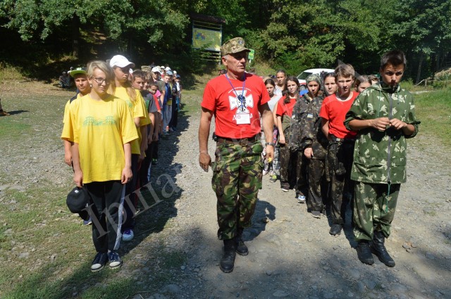 На Іршавщині триває збір джур Всеукраїнської військово-патріотичної гри "Сокіл" (ФОТО)