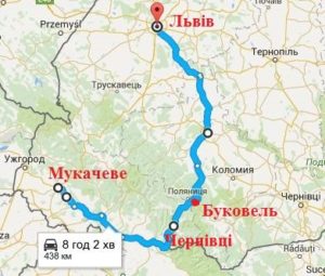 Дорогу Мукачево-Львів у межах Закарпаття ремонтуватимуть за 1,6 млрд грн