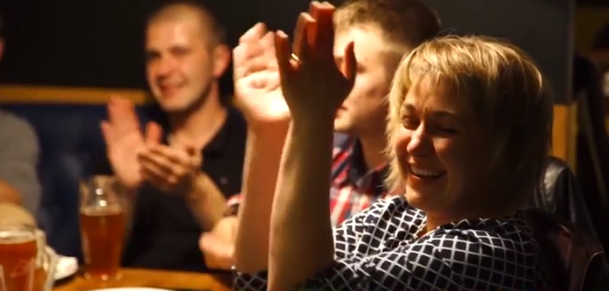 Київські StandUP-коміки виступили в Ужгороді під шквал емоцій і бурхливі оплески (ВІДЕО)