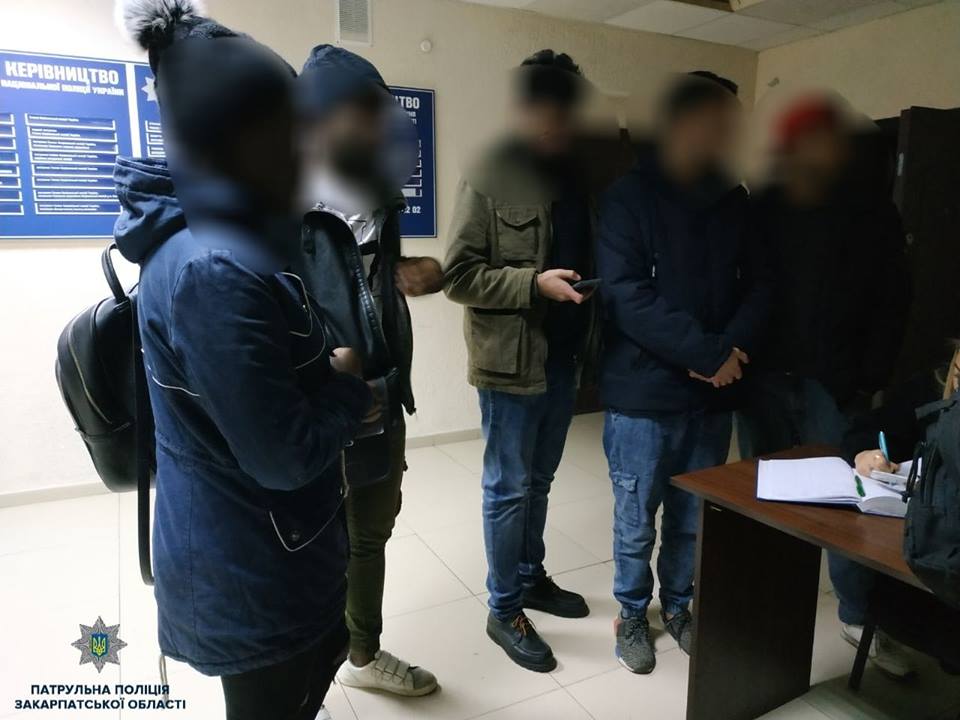 В Ужгороді затримали іноземців без документів (ФОТО)