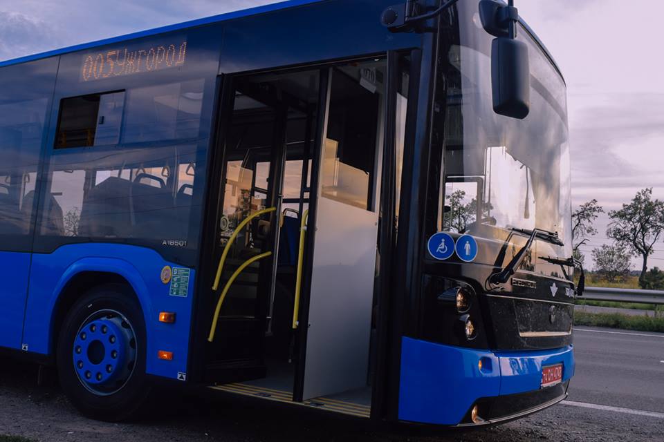 В Ужгороді починає працювати найдовший автобусний маршрут – №18 з новими автобусами великої пасажиромісткості