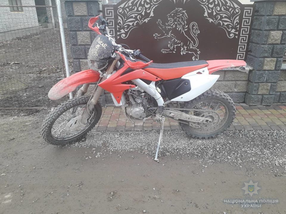 На Свалявщині виявили мотоцикл, розшукуваний у Житомирській області (ФОТО)