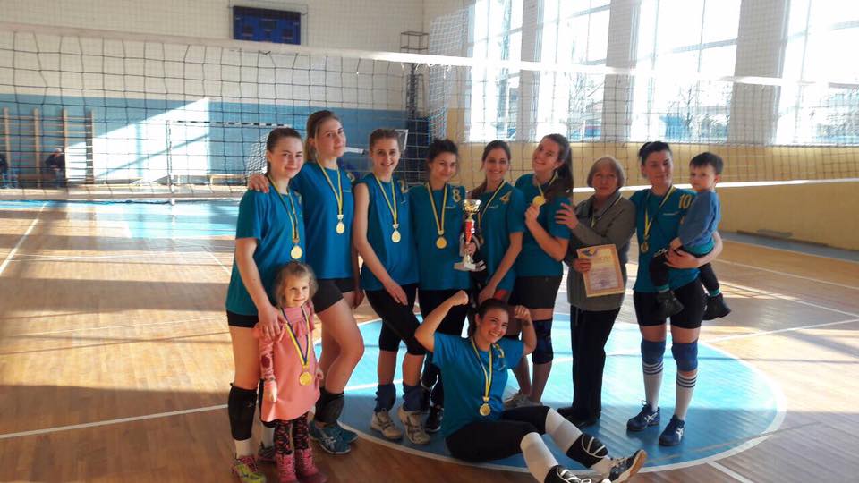Кубок області з волейболу серед жіночих команд здобула команда з Мукачева 