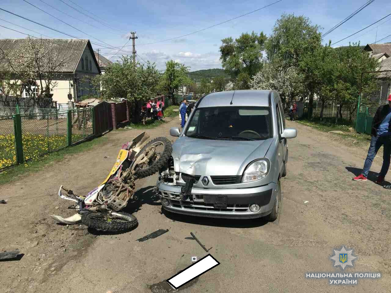 Унаслідок ДТП на Свалявщині мотоцикліст потрапив до реанімації (ФОТО)