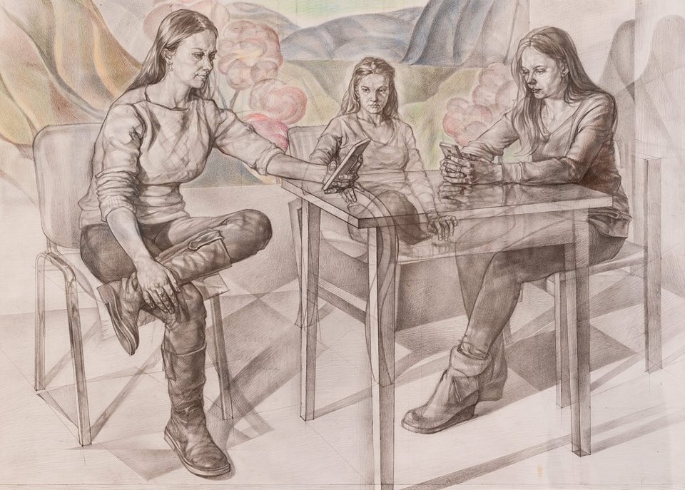 "Графіку-рисунок" чотирьох закарпатських художників можна оглянути в Ужгороді (ФОТО)