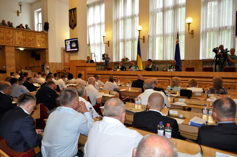 Відбулося чергове засідання сесії Закарпатської облради (ФОТО)