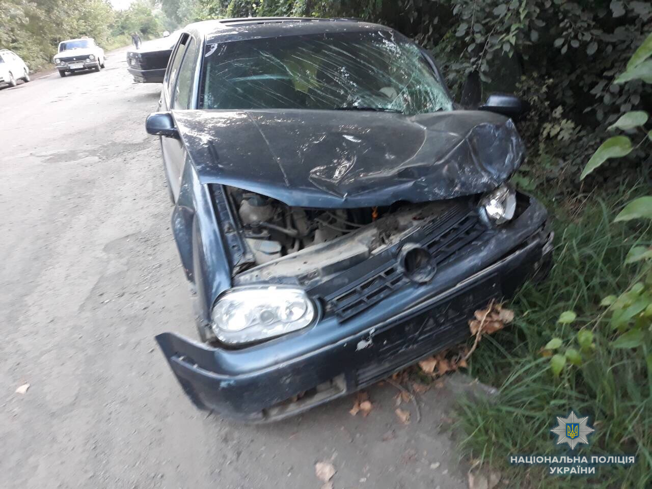 У лобовому зіткненні "п’яної" Аudі з автомобілем Volkswagen у Королеві постраждали 6 людей, зокрема діти (ФОТО)