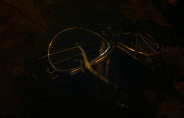 У Виноградові збитий "Шкодою" велосипедист утік з лікарні (ФОТО)