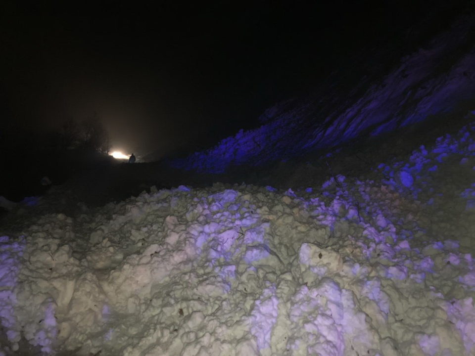 На Закарпатті розчищають автошлях "Мукачево-Рогатин" на Рахівщині, де зійшла снігова лавина (ФОТО)