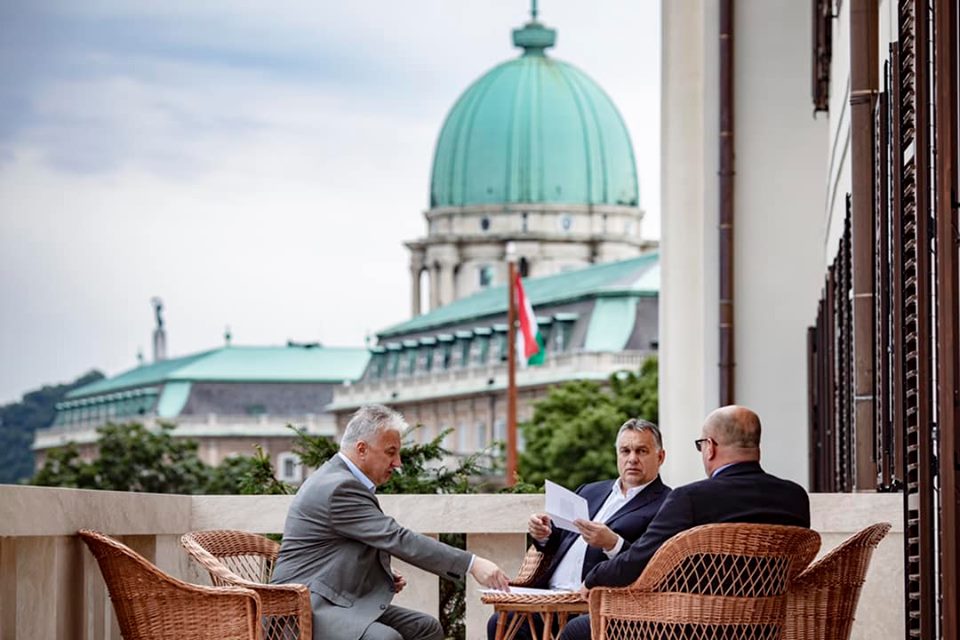 Брензович в Будапешті зустрівся з прем'єром Угорщини Орбаном