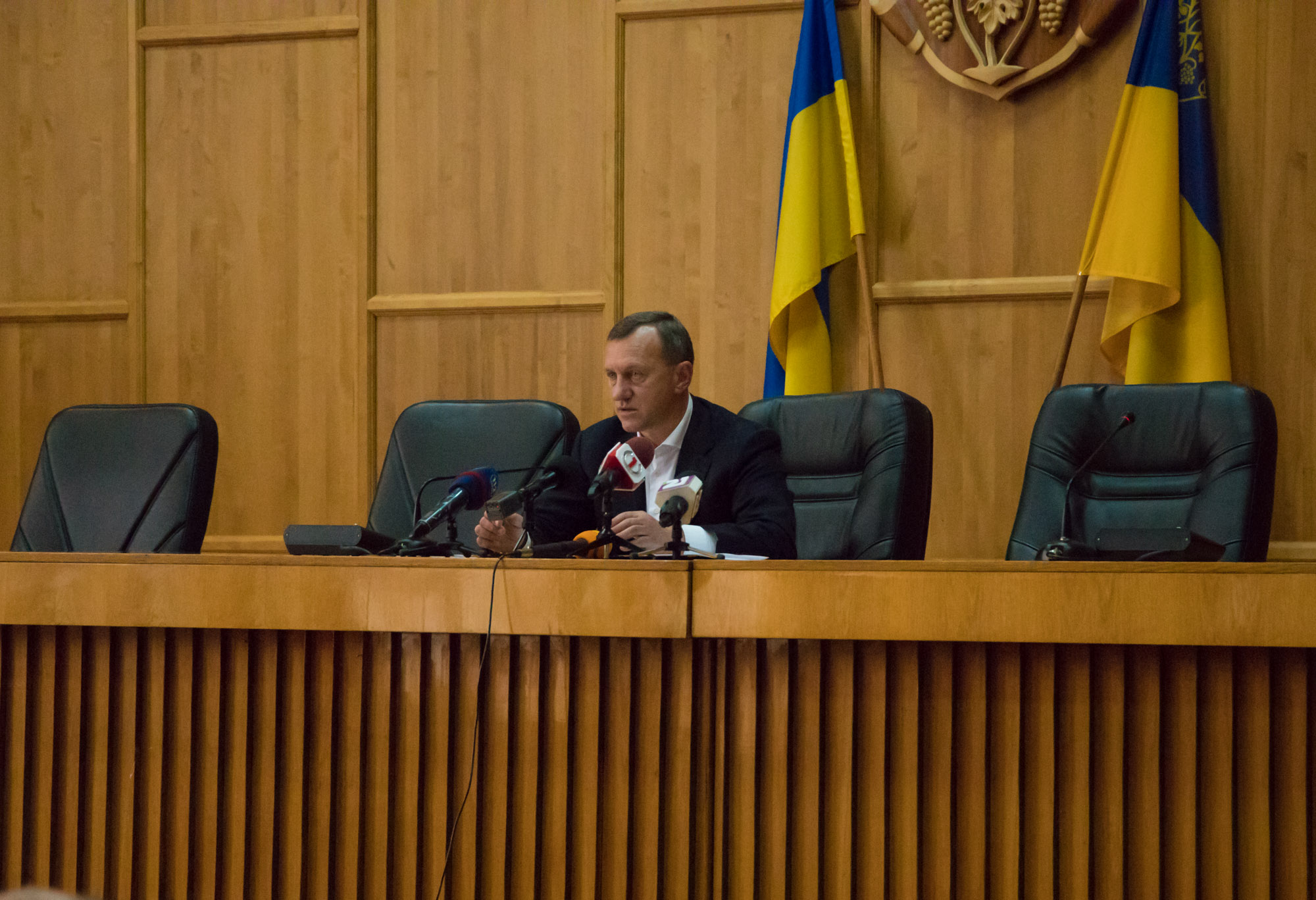 Міський голова Ужгород провів брифінг з приводу входження Ужгорода до "червоної" зони