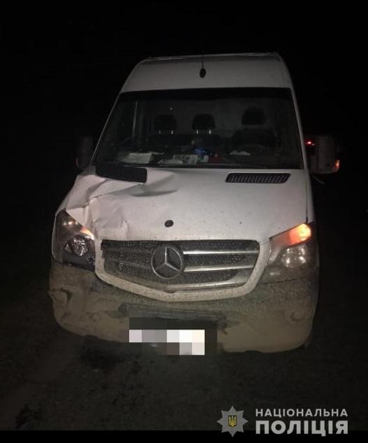 На Берегівщині 19-річний водій мікроавтобусу на смерть збив жінку-пішохода (ФОТО)