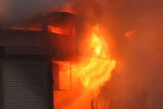 Під час пожежі в торговому кіоску у Перечині згоріли продовольчі товари ти пошкоджено холодильник