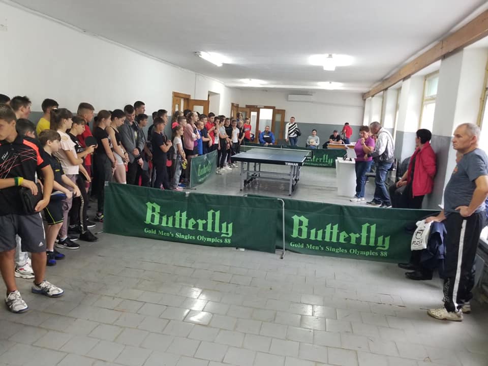 Переможцями чемпіонату Закарпатської області з настільного тенісу серед ДЮСШ стали спортсмени з Мукачева (ФОТО)