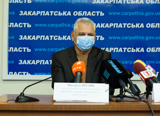 За два місяці в обласній інфекційній лікарні в Ужгороді померло більше пацієнтів з COVID-19, аніж у минулий пік пандемії