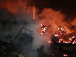 Після пожежі у саморобній жерстяній споруді на території дачного масиву на Ужгородщині знайшли рештки людини