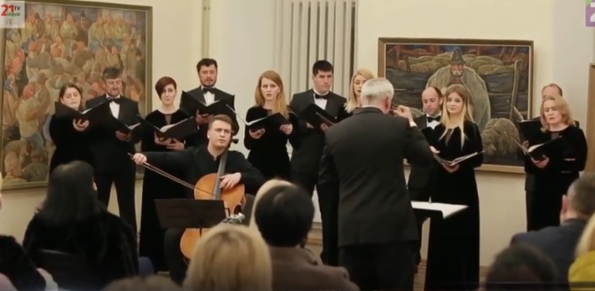 Бах і Тавенер звучали в Ужгороді у виконанні академічного камерного хору Cantus (ВІДЕО)