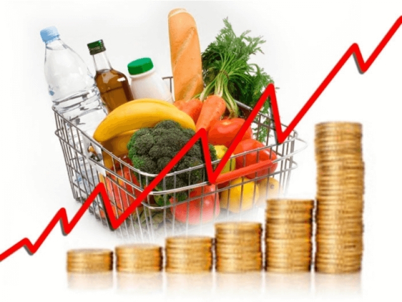 За рік ціни на продукти харчування на Закарпатті виросли на 8,2%, на комунальні послуги - на 7,6%