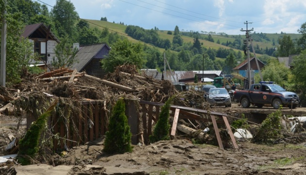 Збитки від паводку на закарпатській Рахівщині сягли 160 млн грн