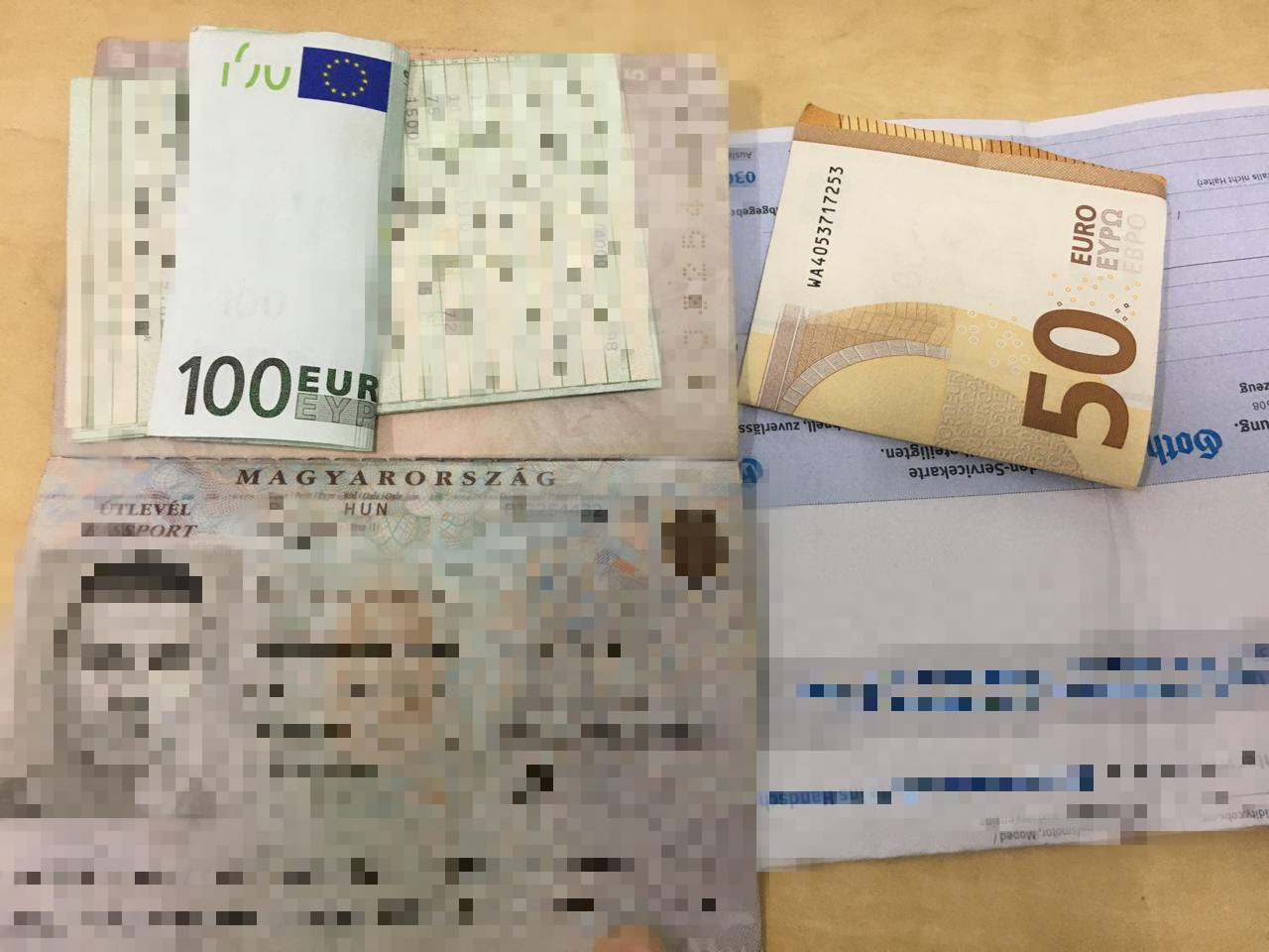 150 євро хабара пропонував прикордонникам угорець за в'їзд без ПЛР-тесту (ФОТО)