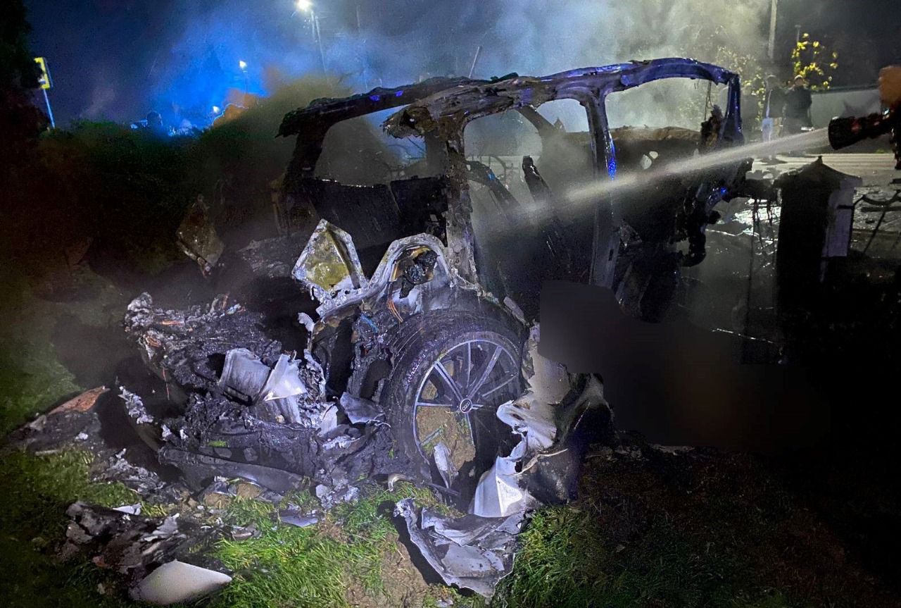 Водій, що скоїв ДТП в Підвиноградові, у якій в палаючому авто загинув пасажир, був дуже п'яний (ФОТО)