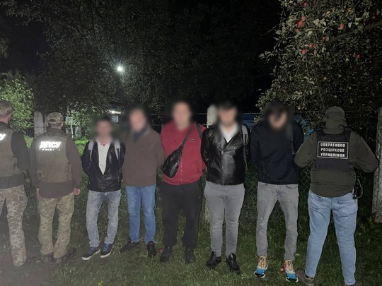 Прикордонники Мукачівського загону за добу затримали 7 ухилянтів (ФОТО)