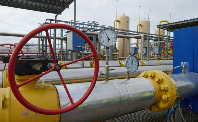 На вихідних потік газу зі Словаччини до українських сховищ зріс у чотири рази