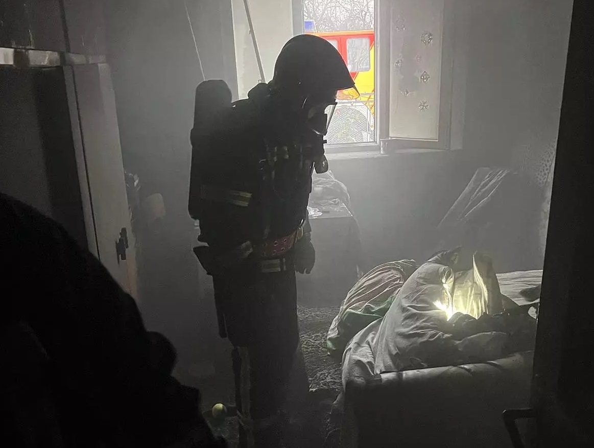 В будинку в Іршаві горіло через залишений ввімкненим світильник (ФОТО)